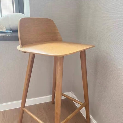 Ghế bar gỗ sồi Mỹ trắng nhập khẩu