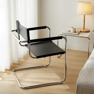 Ghế bành Bauhaus da yên cao cấp 