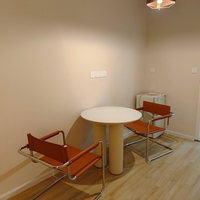 Ghế bành Bauhaus da yên cao cấp 
