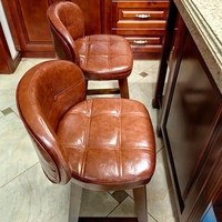 Ghế quầy bar chân gỗ 