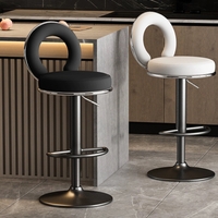 Ghế bar xoay nâng hạ lưng bánh Donut