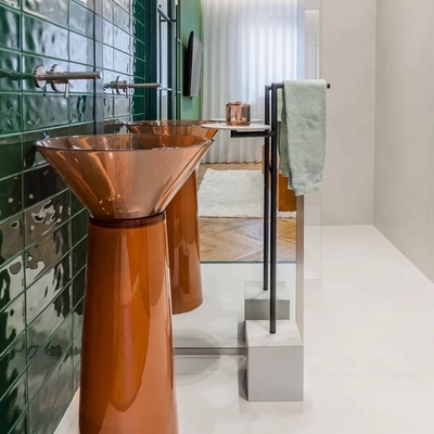 Chậu rửa đứng trong suốt V30-38