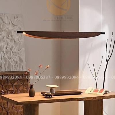 Đèn thả ngang chiếc lá 