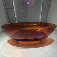 Bồn tắm trong suốt nhập khẩu BT02