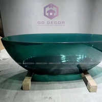 Bồn tắm trong suốt nhập khẩu BT02