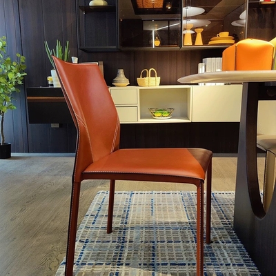 Ghế ăn bọc da cao cấp có tựa lưng GA005