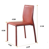 Ghế ăn bọc da cao cấp có tựa lưng GA005