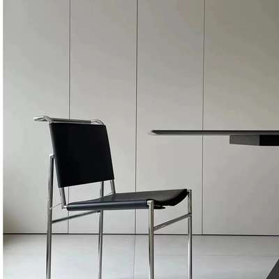 Ghế ăn bọc da tối giản GA008