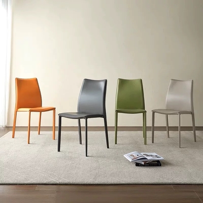 Ghế ăn bọc da có tựa sang trọng GA019