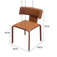 Ghế ăn bọc da cao cấp GA024