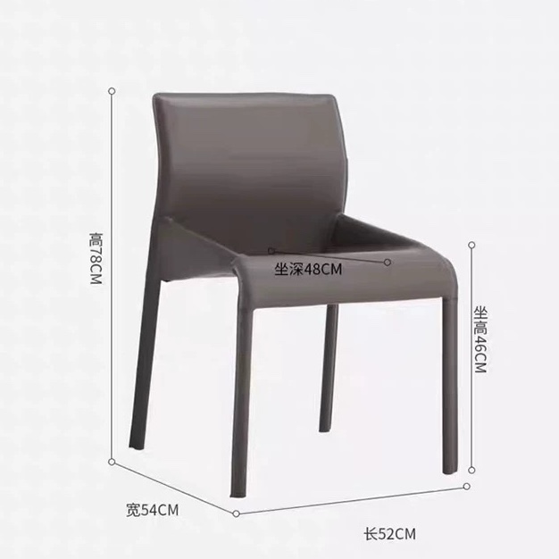 Ghế ăn bọc da kiểu Ý GA027