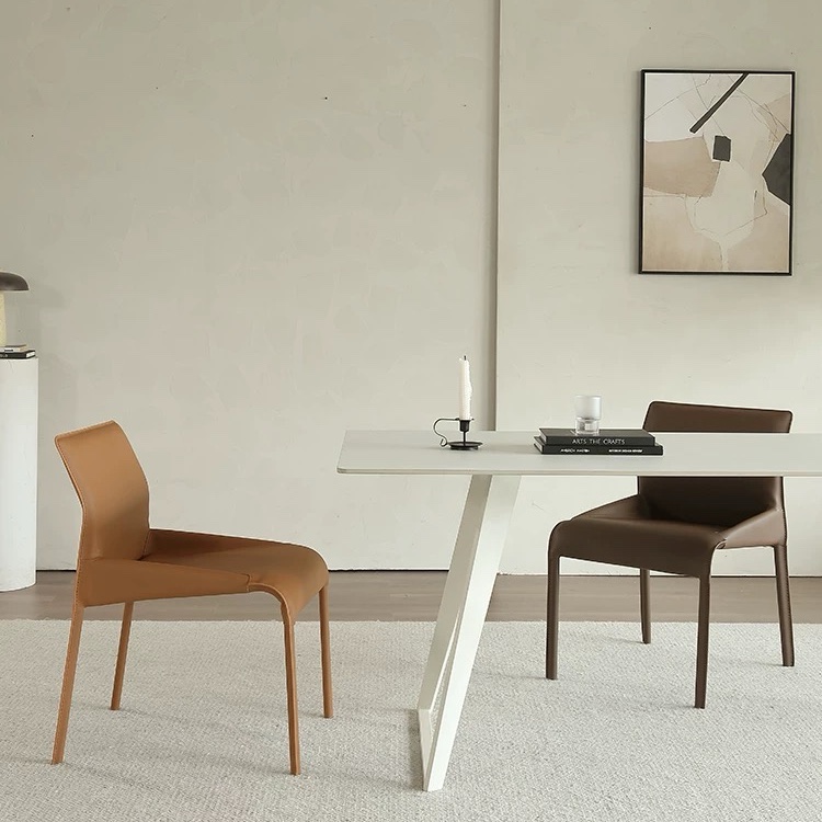 Ghế ăn bọc da kiểu Ý GA027