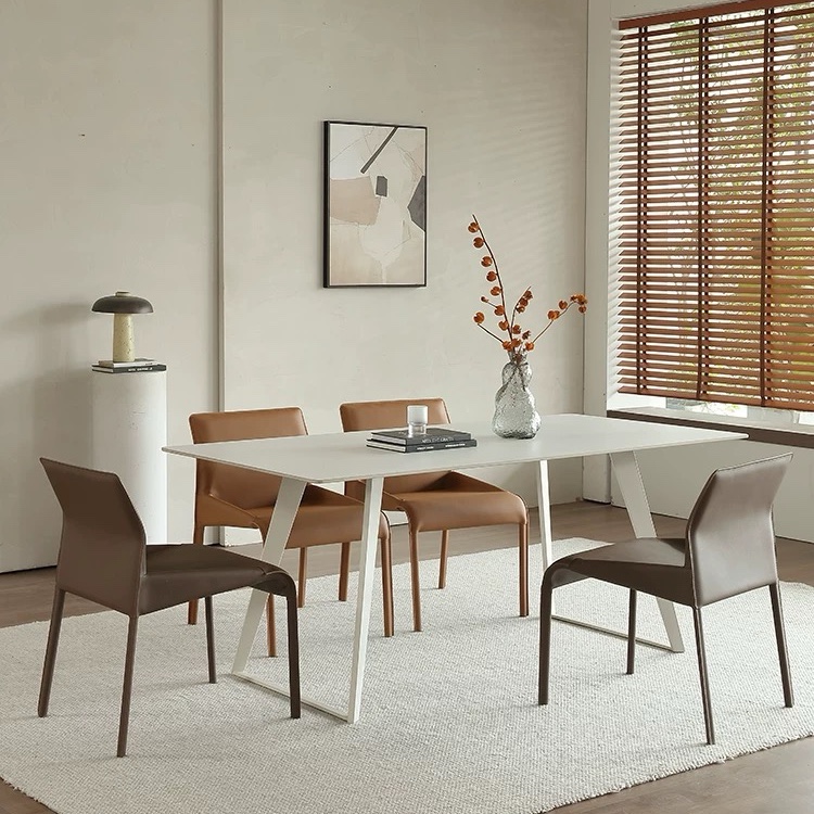 Ghế ăn bọc da kiểu Ý GA027