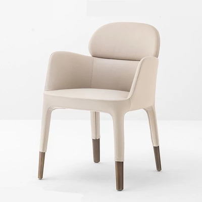 Ghế ăn bọc da cao cấp kiểu Ý J-107