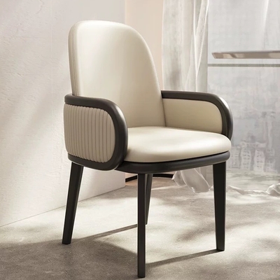 Ghế ăn bọc da cao cấp kiểu Ý J-108