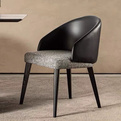 Ghế ăn bọc da cao cấp kiểu Ý J-121