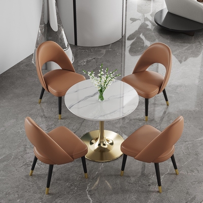 Ghế ăn bọc da cao cấp kiểu Ý J-125