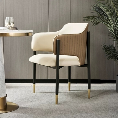 Ghế ăn bọc da sang trọng J-127