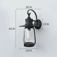 Đèn tường ngoài trời thích ứng mọi điều kiện thời tiết DT0010