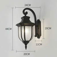 Đèn tường ngoài trời thích ứng mọi điều kiện thời tiết DT0011