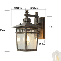 Đèn tường ngoài trời thích ứng mọi điều kiện thời tiết DT0016