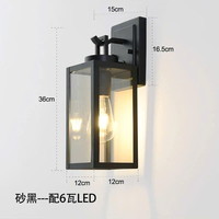 Đèn tường ngoài trời thích ứng mọi điều kiện thời tiết DT0019