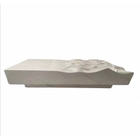 Bàn trà hình gợn sóng B006