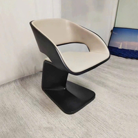 Ghế armchair đen trắng ACC-022
