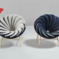 Ghế armchair cánh hoa ACC-027