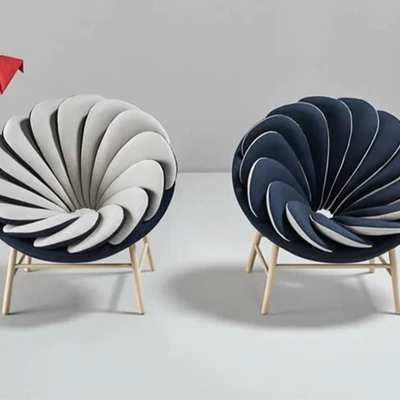 Ghế armchair cánh hoa ACC-027