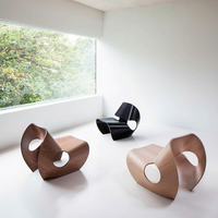 Ghế armchair vân gỗ ACC-069