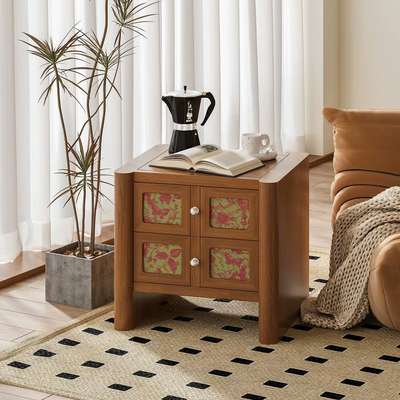 Kệ đựng đồ decor bằng gỗ 4 ngăn TAB0030