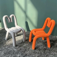 Ghế decor bọc nhung G064