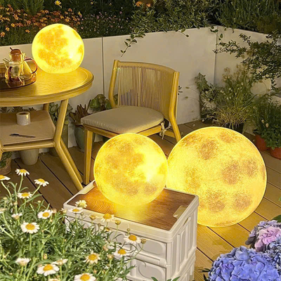 Đèn mặt trăng sân vườn