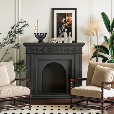 Lò sưởi trang trí LD02