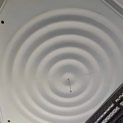 Trần thạch cao đường kính 4,52 mét TC16