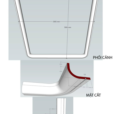 Trần thạch cao TC39