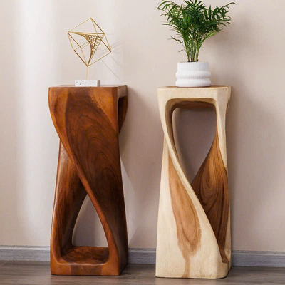 Tab gỗ - Đôn gỗ nhập khẩu DG016