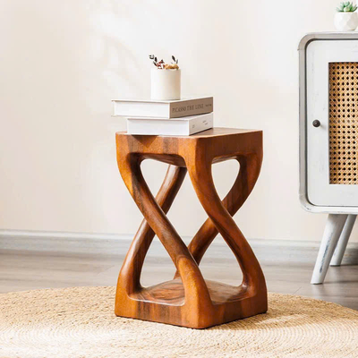 Tab gỗ - Đôn gỗ nhập khẩu DG019