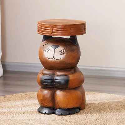 Tab gỗ - Đôn gỗ nhập khẩu DG022