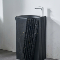 Chậu rửa đứng lavabo nhập khẩu L018