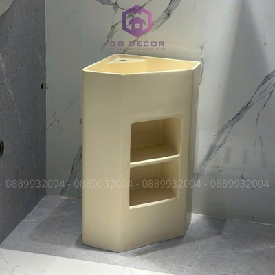 Chậu rửa đứng lavabo nhập khẩu L023