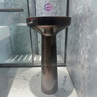 Chậu rửa đứng lavabo nhập khẩu L026