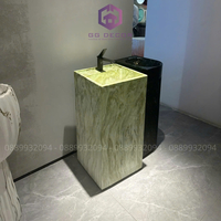 Chậu rửa đứng lavabo nhập khẩu L030