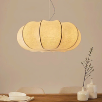 Đèn thả vải bí ngô DV045