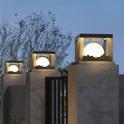 Đèn trụ cổng DTC006