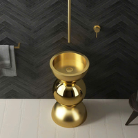 Chậu rửa đứng lavabo nhập khẩu L038