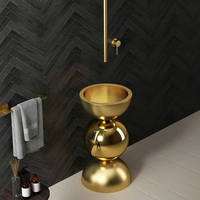 Chậu rửa đứng lavabo nhập khẩu L038