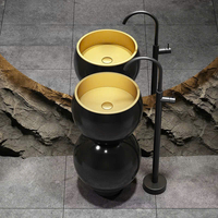 Chậu rửa đứng lavabo nhập khẩu L040