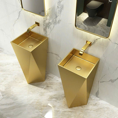 Chậu rửa đứng lavabo nhập khẩu L041